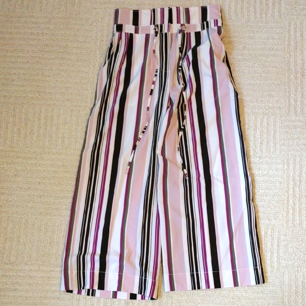 Striped Women's Capris